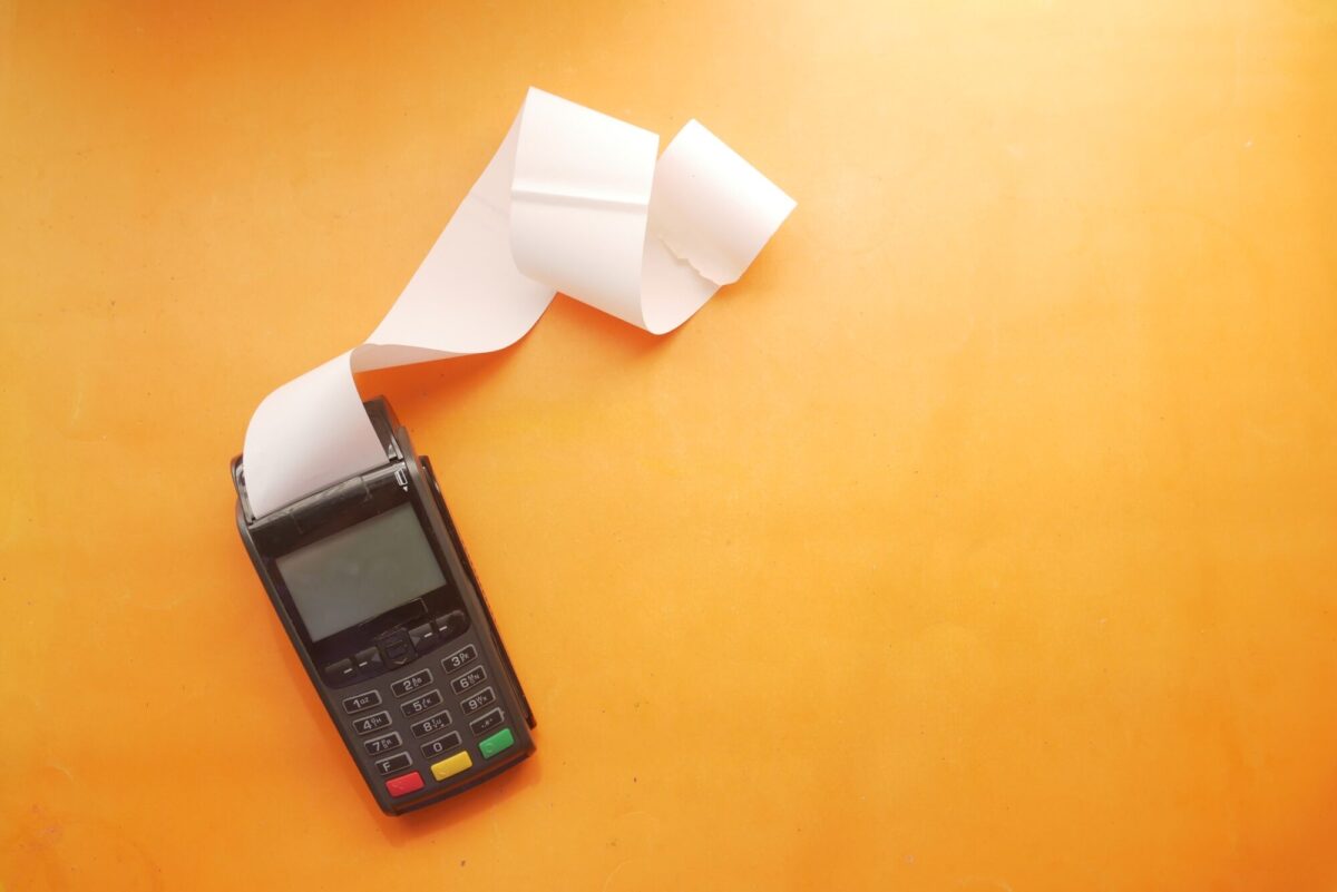 Receipt Printout