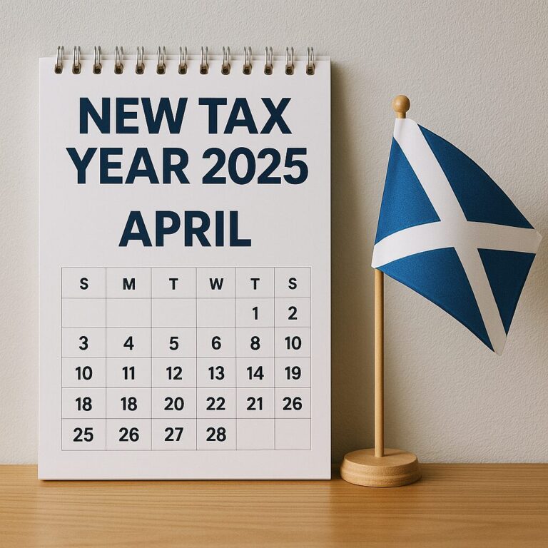 New Tax Year 2025/26: What Scottish Small Businesses Need to Know